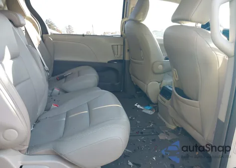 2015 Toyota Sienna Xle 8 Passenger z USA, uszkodzony, nr VIN 5TDYK3DC6FS590035